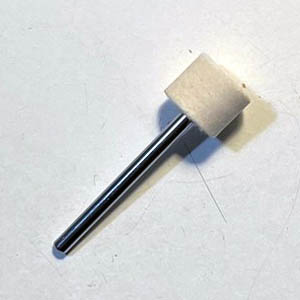 Cylinder Small Inch, Dia. 1/2" x 3/8", Shank 1/8", Hard