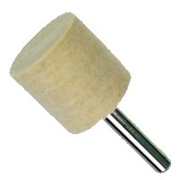 Dia. 1" x 1" x Shank 1/4", Soft, Medium, Hard Cylinder Bobs