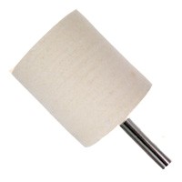 Dia. 1-3/4" x 2" x Shank 1/4", Soft, Medium, Hard Cylinder