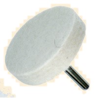 Dia. 50mm x 12mm x Shank 6mm, Soft Mounted Felt Wheels