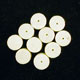 10 Pcs, Soft, Dia 1", Felt Wheel, Size Similar to Dremel #429