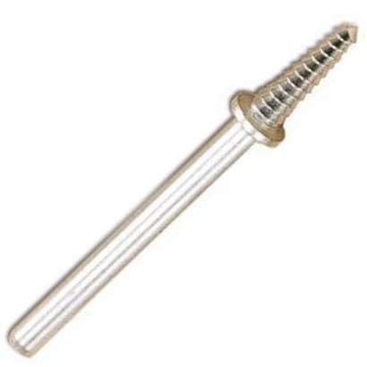 Steel Mandrel Shank 1/8", Screw Length 3/16"