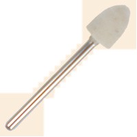 Dia. 3/8" x 1/2" x Shank 1/8", Medium, Hard Round Cone Shap