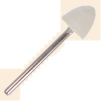 Dia. 1/2" x 1/2" x Shank 1/8", Soft, Medium, Hard Round Con