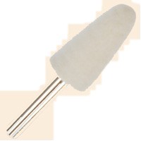 Dia. 3/4" x 1-1/2" x Shank 1/4", Medium, Hard, Soft Round Cone