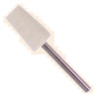 Dia. 3/8" x 3/4 x Shank 1/8", Soft, Medium, Hard Taper Shape