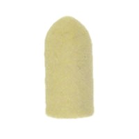 Dia. 3/8" x Hole 1/16", Soft, Medium Unmounted Cone Shape Bobs,